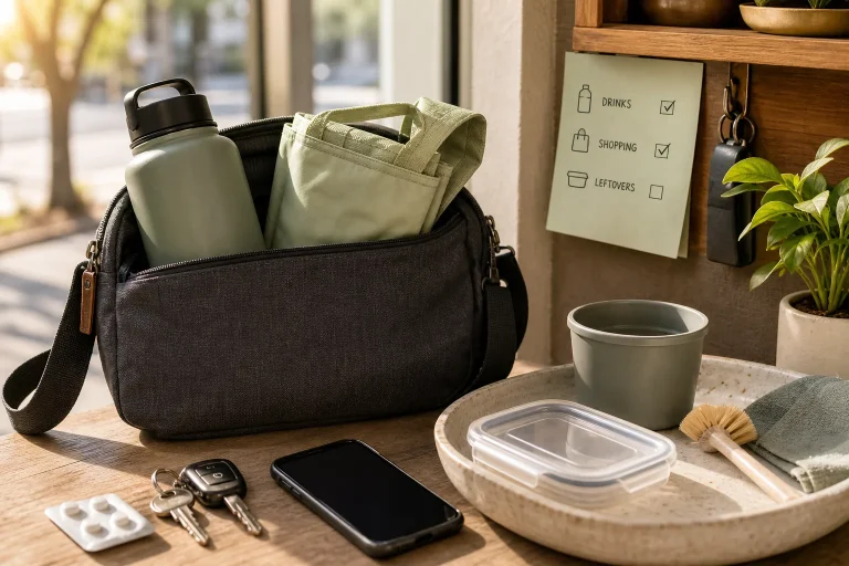 AI-generated editorial illustration for Build a Reusable Everyday Kit That Fits Your Routine